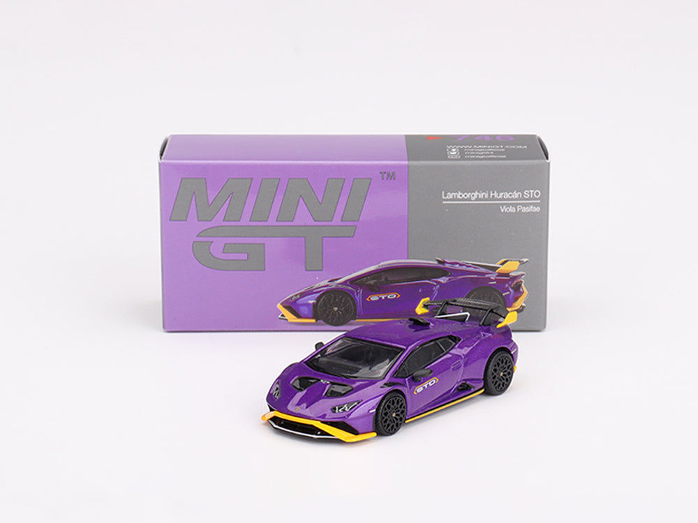 MiniGT 1/64 Lamborghini Huracan STO Viola Pasifae - Diecast Toyz Australia