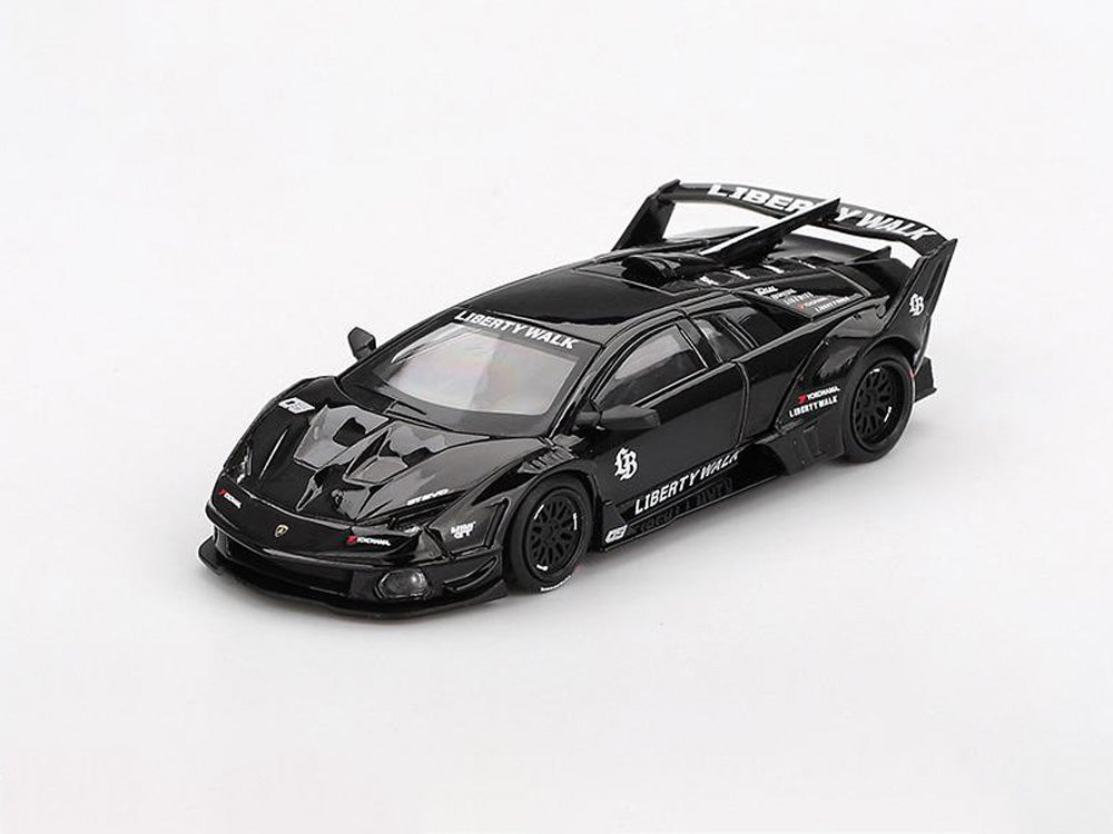 MiniGT 1/64 Lamborghini LB Silhouette Works Murcielago GT EVO Black