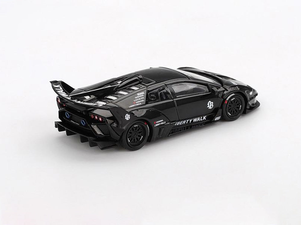 MiniGT 1/64 Lamborghini LB Silhouette Works Murcielago GT EVO Black