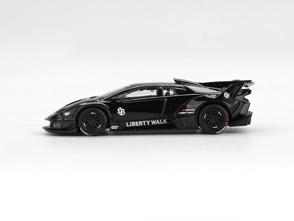 MiniGT 1/64 Lamborghini LB Silhouette Works Murcielago GT EVO Black