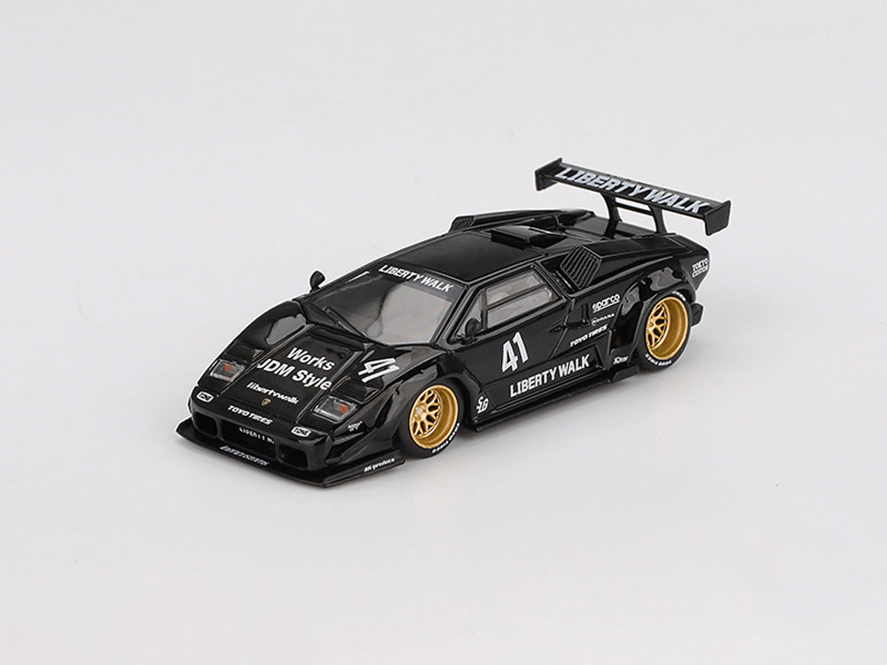 MiniGT 1/64 Lamborghini LB Works Countach Black