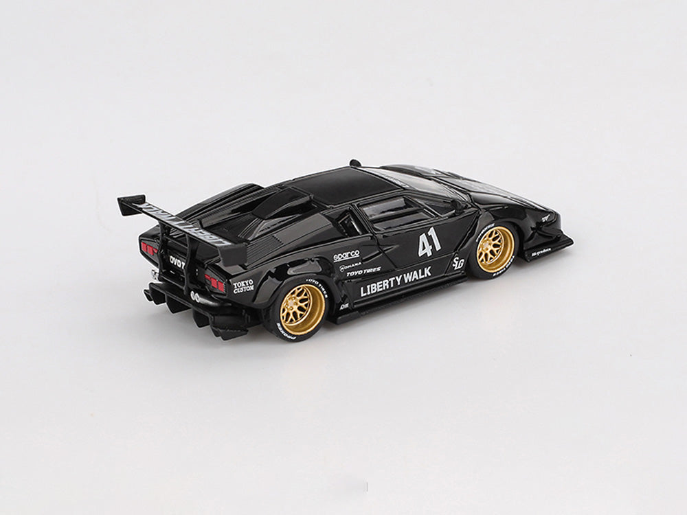 MiniGT 1/64 Lamborghini LB Works Countach Black