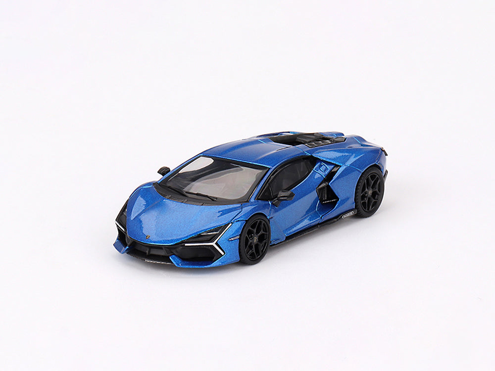 MiniGT 1/64 Lamborghini Revuelto Blue Eleos - Diecast Toyz Australia