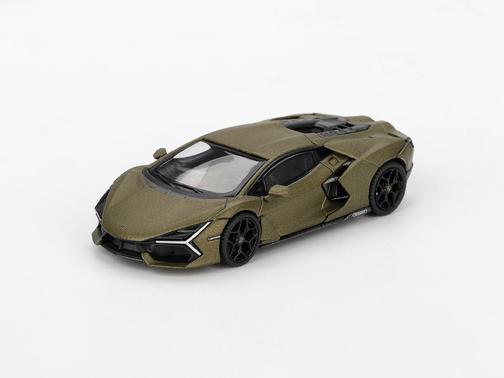 MiniGT Lamborghini Revuelto Verde Gea Matte - Diecast Toyz Australia