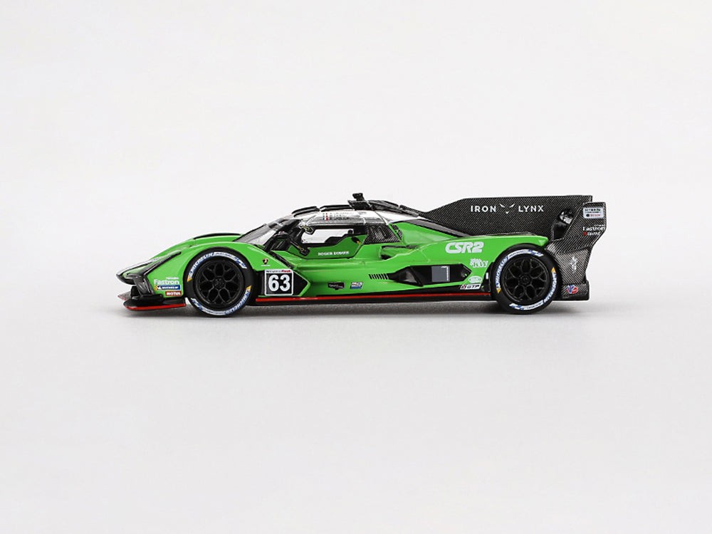 MiniGT 1/64 Lamborghini SC63 #63 Iron Lynx 2024 IMSA Sebring 12Hr