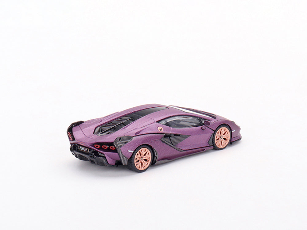 MiniGT 1/64 Lamborghini Sian FK37 Matte Viola SE30 HK Exclusive - Diecast Toyz Australia