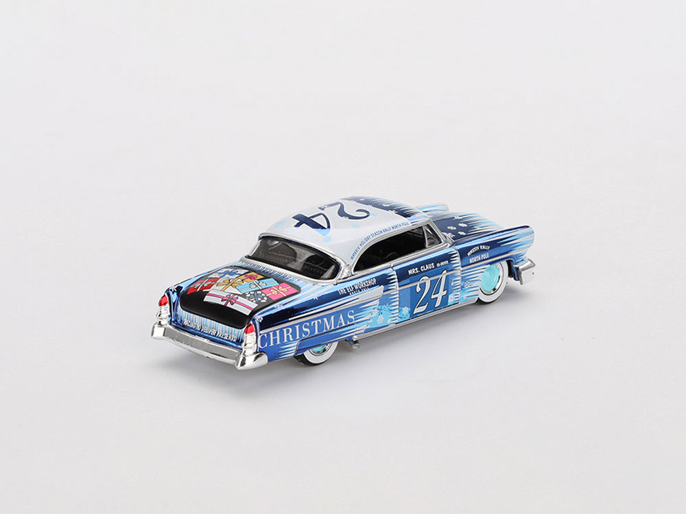 MiniGT 1/64 Lincoln Capri Christmas Hot Rod By Tim Sadchikov 2024 Christmas Edition - Diecast Toyz Australia