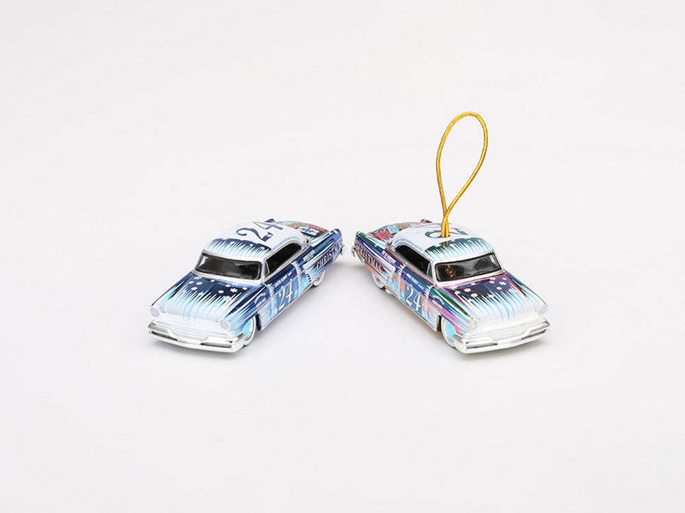 MiniGT 1/64 Lincoln Capri Christmas Hot Rod By Tim Sadchikov 2024 Christmas Edition - Diecast Toyz Australia
