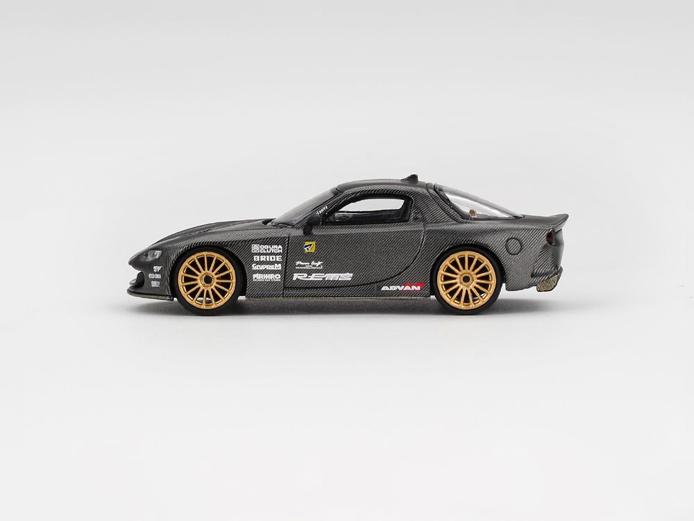 MiniGT Mazda RX-7 RE-Amemiya Matsukiyo KOKU 3 Rotor NA-7 TAS 2025 Best Tuned Car Award Black - Diecast Toyz Australia