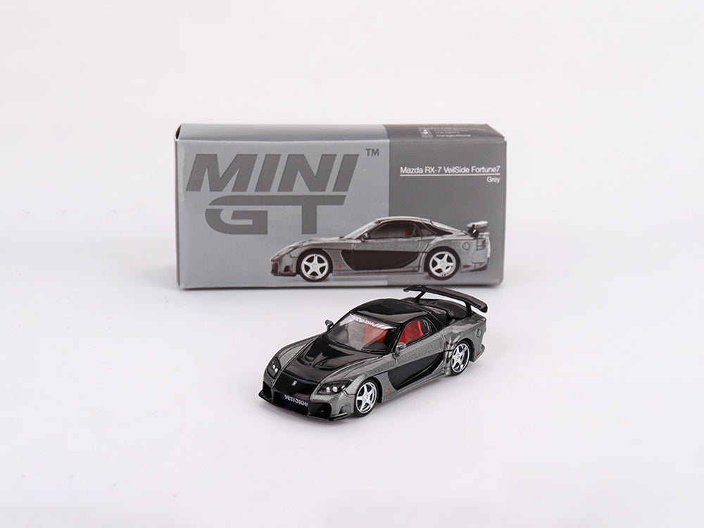 MiniGT 1/64 Mazda RX7 FD3S Veilside Fortune Grey - Diecast Toyz Australia