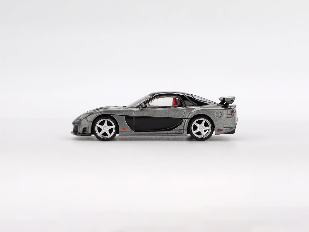MiniGT 1/64 Mazda RX7 FD3S Veilside Fortune Grey - Diecast Toyz Australia