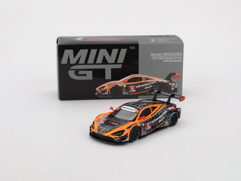 MiniGT 1/64 McLaren 720S GT3 EVO #9 IMSA Daytona 24hours