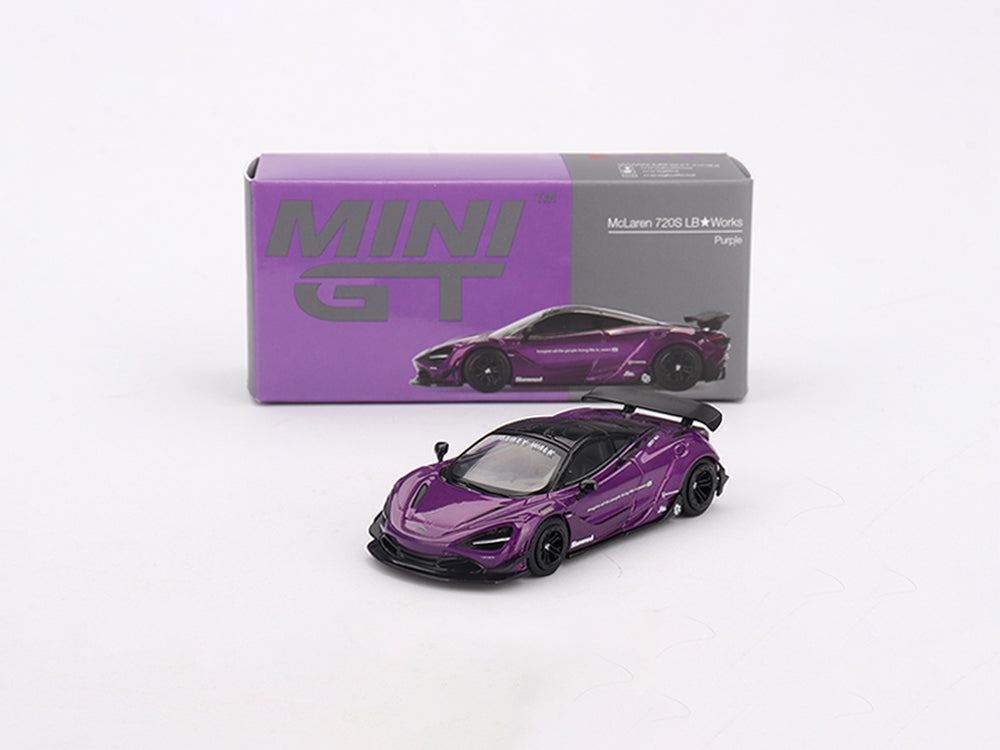 MiniGT 1/64 McLaren 720S LB Works Purple