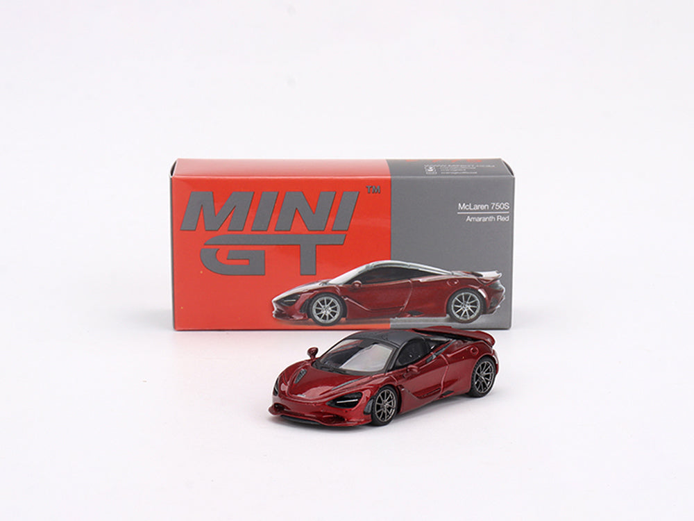 MiniGT 1/64 McLaren 750S Amaranth Red - Diecast Toyz Australia