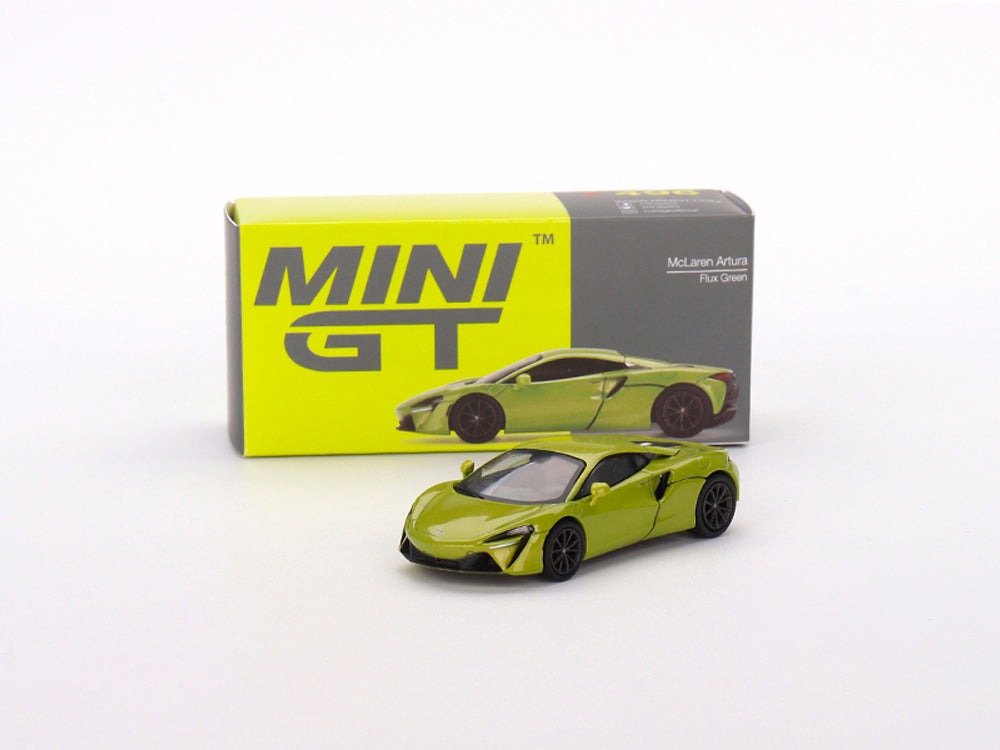 MiniGT 1/64 McLaren Artura Flux Green - Diecast Toyz Australia