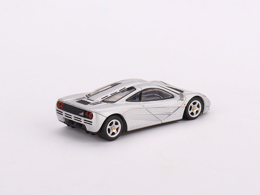MiniGT 1/64 McLaren F1 Magnesium Silver - Diecast Toyz Australia