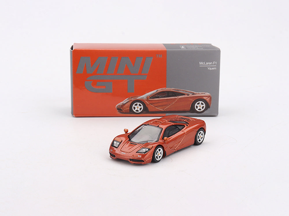 MiniGT 1/64 McLaren F1 Yquem Golden Orange