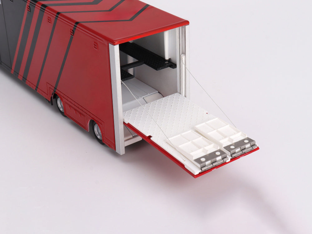 MiniGT 1/64 Mercedes Benz Actros Racing Transporter Advan Livery - Diecast Toyz Australia