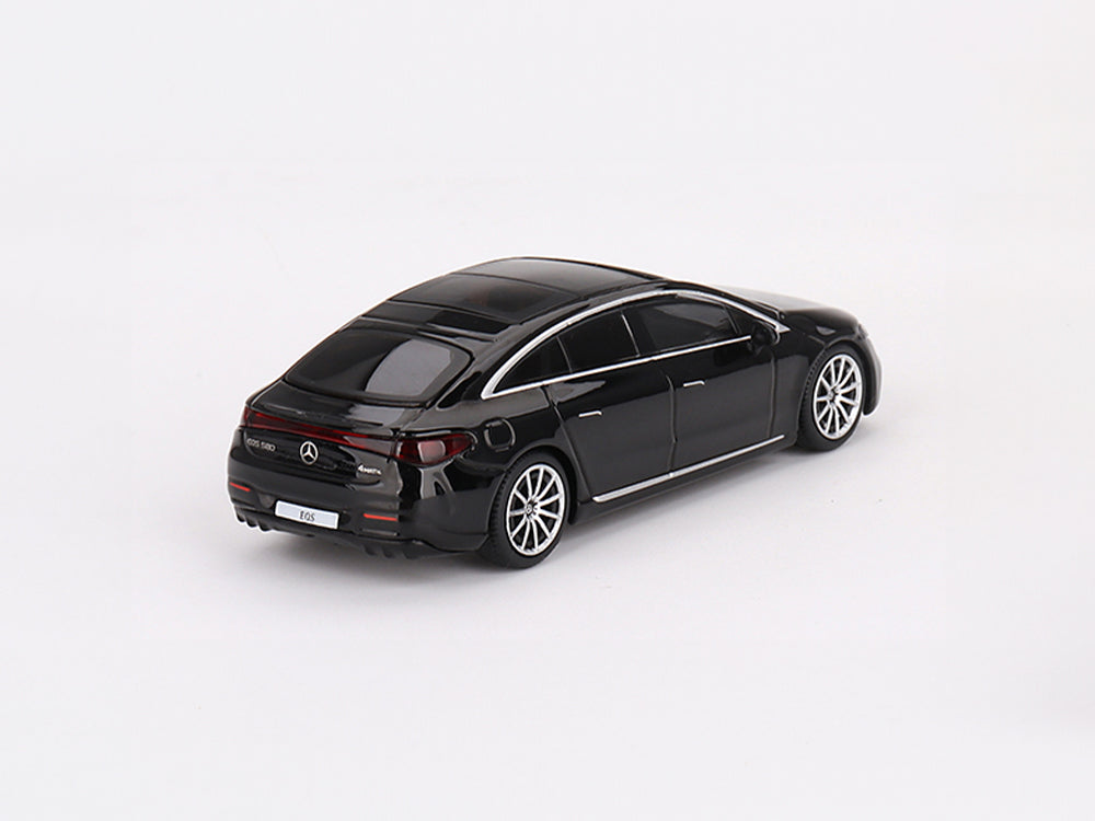 MiniGT 1/64 Mercedes Benz EQS 580 4MATIC Black - Diecast Toyz Australia