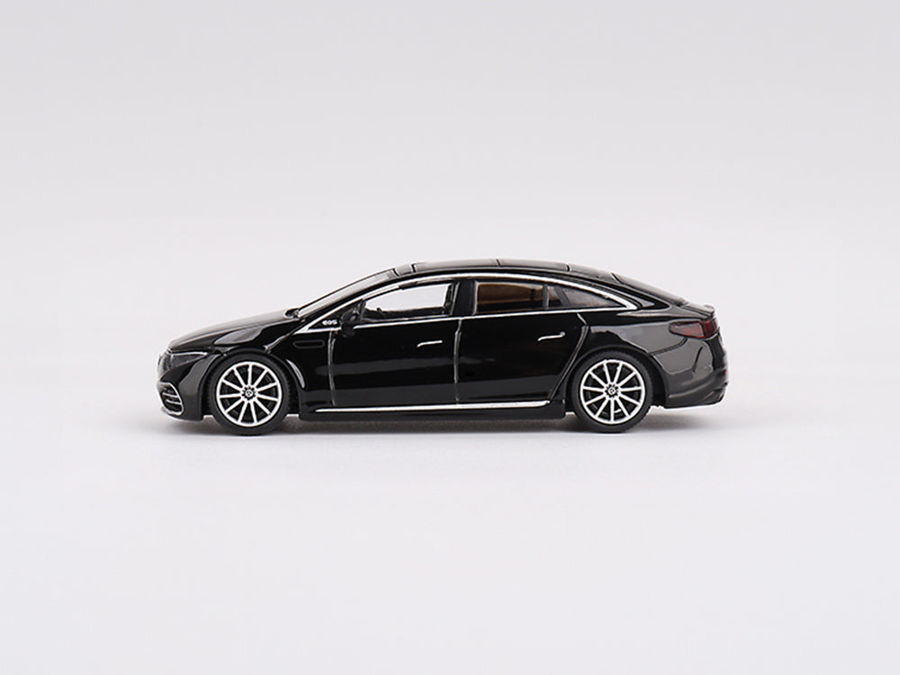 MiniGT 1/64 Mercedes Benz EQS 580 4MATIC Black - Diecast Toyz Australia