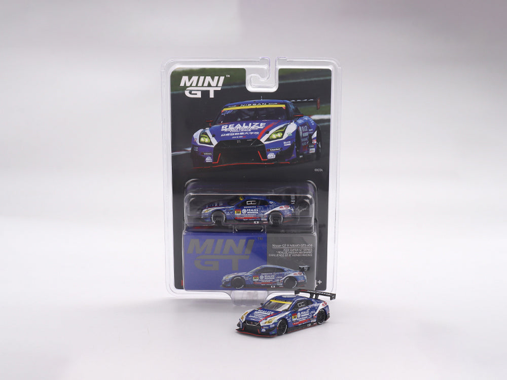 MiniGT 1/64 Nissan GT-R NISMO GT3 #56 Realize Nissan Mechanic Challenge GT-R Kondo Racing 2023 Super GT Series