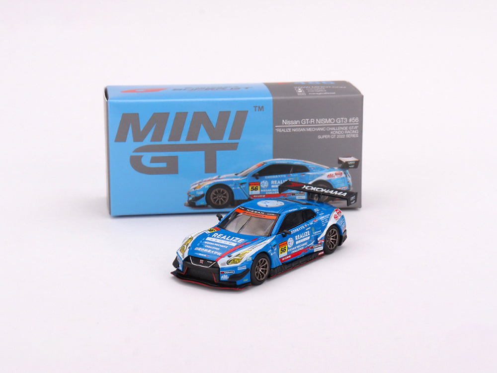 MiniGT 1/64 Nissan GT-R NISMO GT3 No.56 kondo Racing 2022 Super GT Series Japan Exclusive - Diecast Toyz Australia