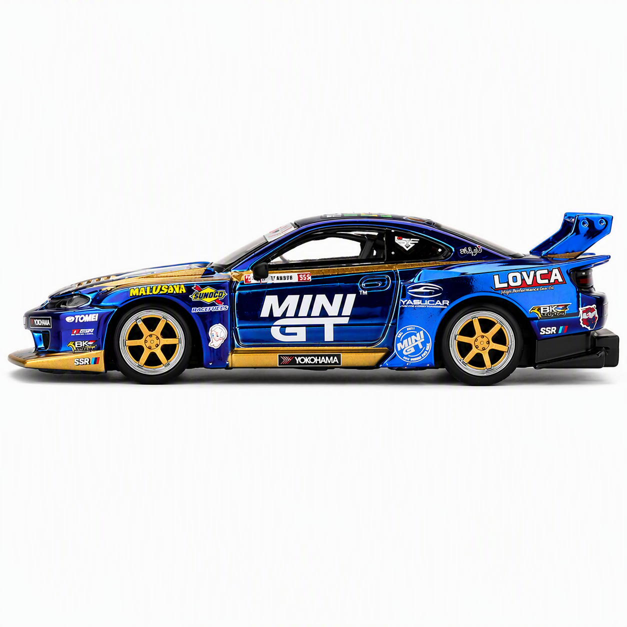 MiniGT 1/64 Nissan LB Super Silhouette S15 Silvia #555 Team MiniGT Liberty Walk 2025 Formula Drift - Diecast Toyz Australia
