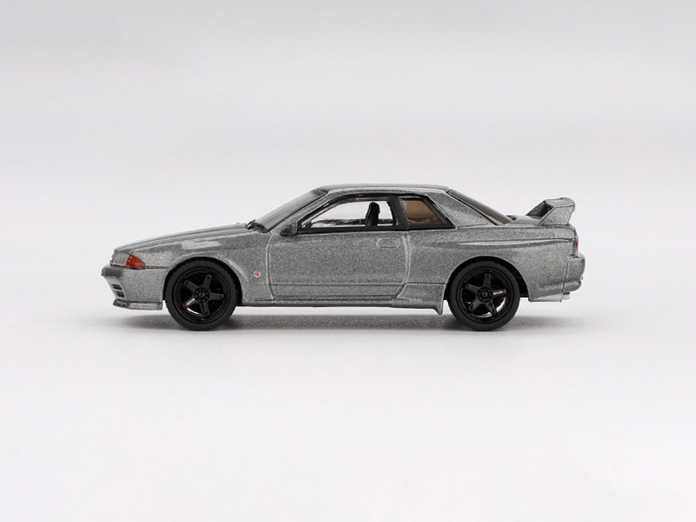 MiniGT 1/64 Nissan Skyline GTR R32 NISMO CRS Version Dark Metal Grey - Diecast Toyz Australia