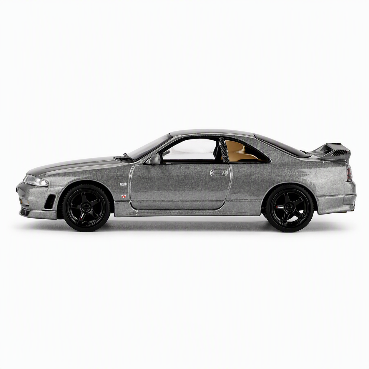 MiniGT 1/64 Nissan Skyline GTR R33 NISMO CRS Version Dark Metal Grey - Diecast Toyz Australia