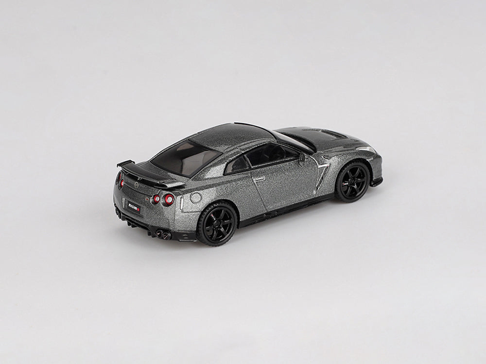 MiniGT 1/64 Nissan Skyline GTR R35 NISMO 2013 CRS Version Dark Metal Grey