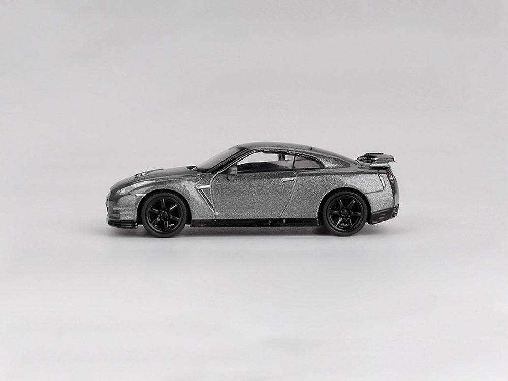 MiniGT 1/64 Nissan Skyline GTR R35 NISMO 2013 CRS Version Dark Metal Grey