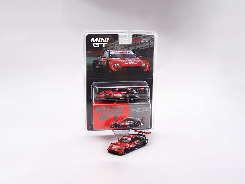 MiniGT 1/64 Nissan Z GT500 #3 Niterra Motul Z NDDP Racing 2023 Super GT Series