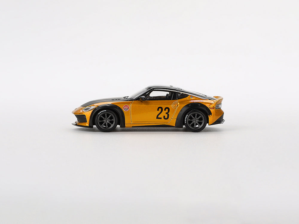 MiniGT 1/64 Nissan Z LB★NATION WORKS Gold
