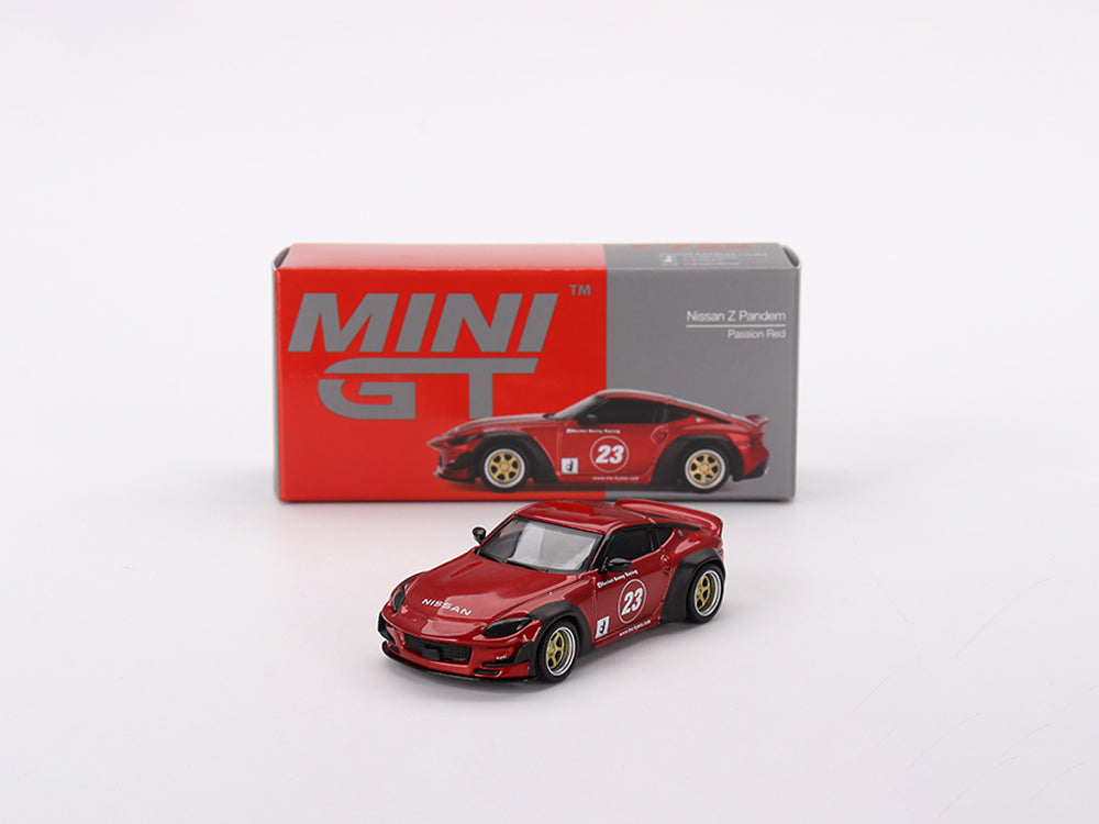 MiniGT 1/64 Nissan Z Pandem Passion Red - Diecast Toyz Australia