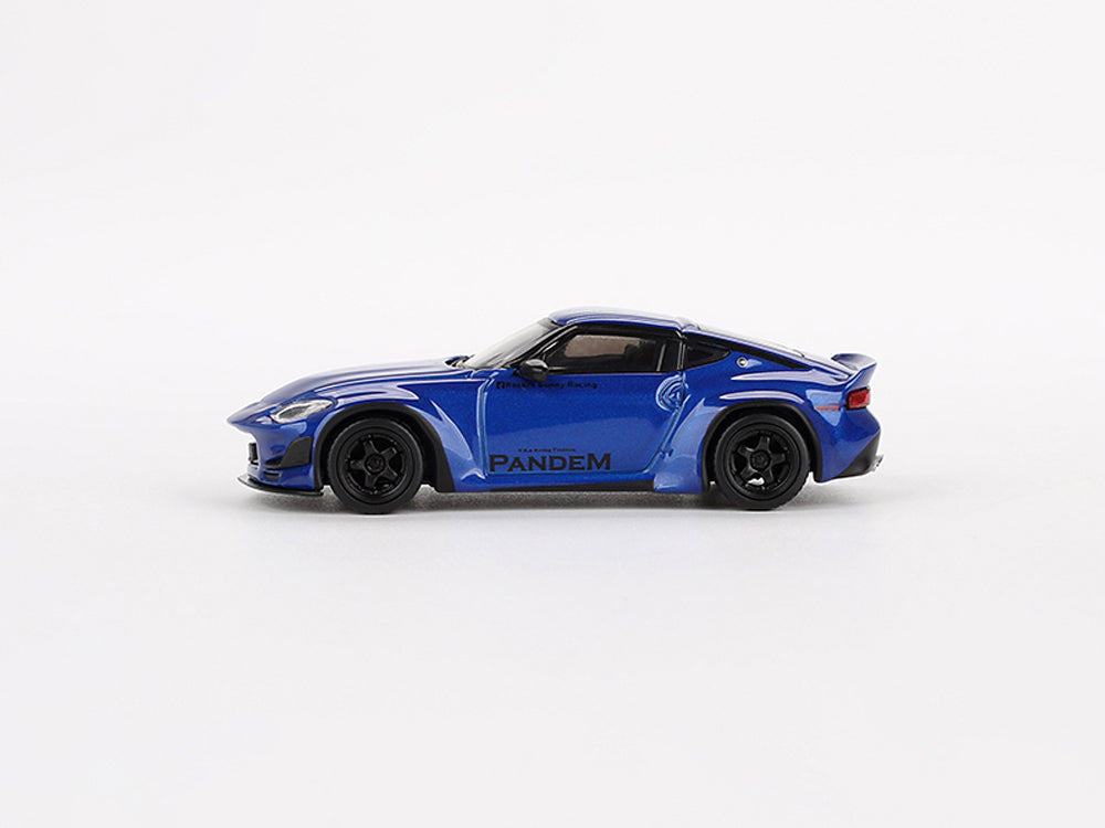 MiniGT 1/64 Nissan Z Pandem Serian Blue - Diecast Toyz Australia