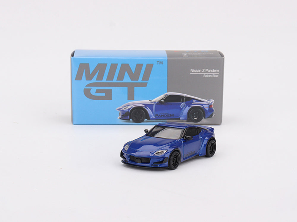 MiniGT 1/64 Nissan Z Pandem Serian Blue - Diecast Toyz Australia