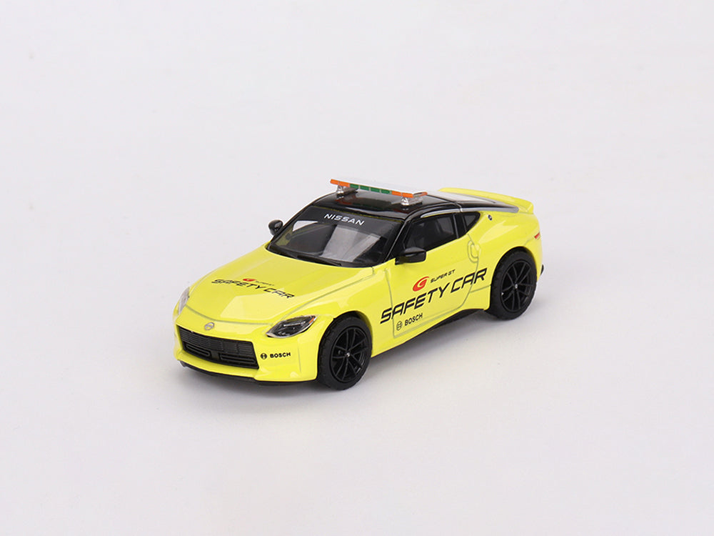 MiniGT 1/64 Nissan Z Performance 2023 Super GT Safety Car 2022 Super GT Series Yellow - Diecast Toyz Australia