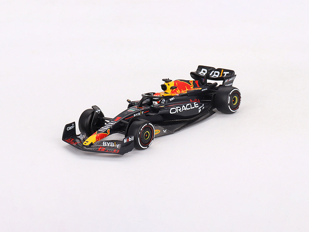 MiniGT Oracle Red Bull Racing RB19 #1 Max Verstappen - 2023 F1 2023 Bahrain GP Winner - Diecast Toyz Australia