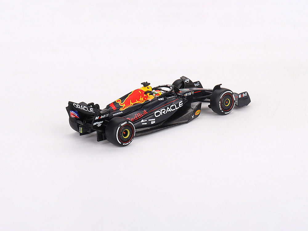 MiniGT Oracle Red Bull Racing RB19 #1 Max Verstappen - 2023 F1 2023 Bahrain GP Winner - Diecast Toyz Australia
