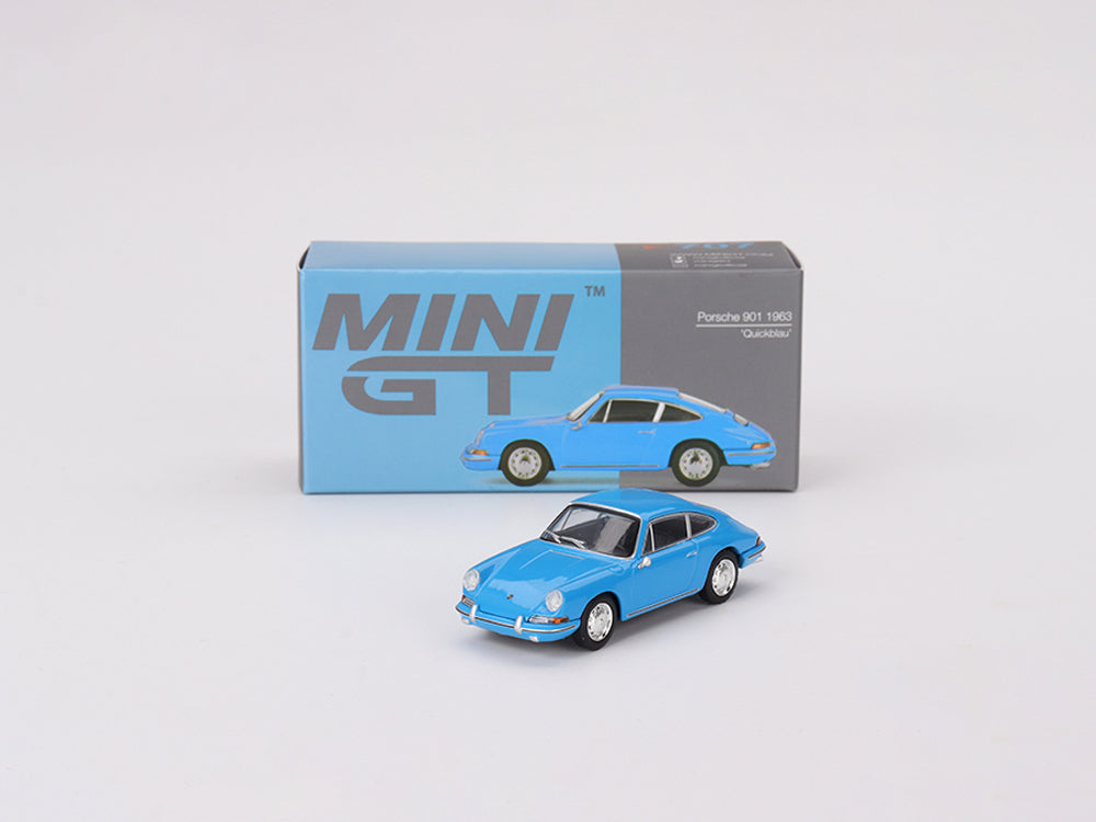 MiniGT 1/64 Porsche 901 1963 Quickblau Blue - Diecast Toyz Australia