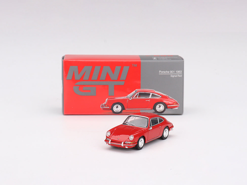 MiniGT 1/64 Porsche 901 1963 Signal Red - Diecast Toyz Australia