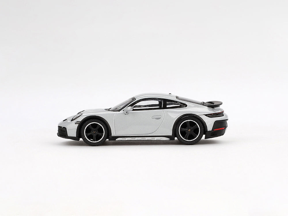 MiniGT 1/64 Porsche 911 Dakar Ice Gray Metallic