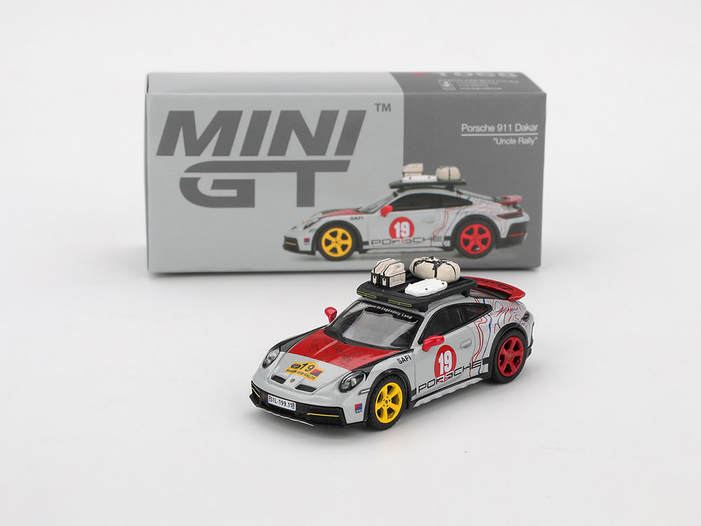 MiniGT 1/64 Porsche 911 Dakar Uncle Rally