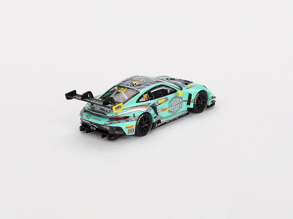 MiniGT 1/64 Porsche 911 GT3 R #28 HubAuto Racing 2023 FIA GT World Cup 70th Macau Grand Prix