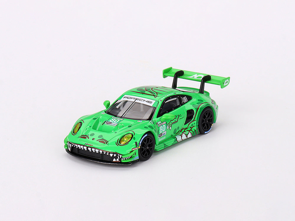 MiniGT 1/64 Porsche 911 GT3 R #80 AO Racing 2023 IMSA Sebring 12 Hours - Diecast Toyz Australia