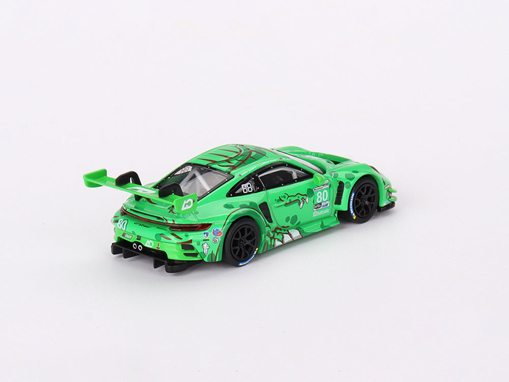 MiniGT 1/64 Porsche 911 GT3 R #80 AO Racing 2023 IMSA Sebring 12 Hours - Diecast Toyz Australia