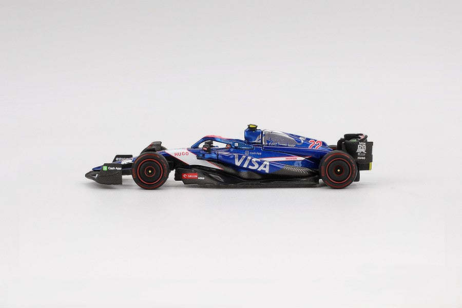 MiniGT 1/64 RB VCARB 01 #22 Yuki Tsunoda 2024 F1 Bahrain Grand Prix
