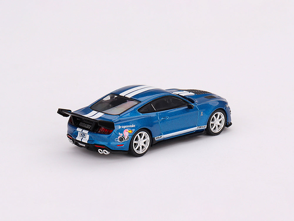 MiniGT 1/64 Shelby GT500 Dragon Snake Concept Ford Performance Blue - Diecast Toyz Australia