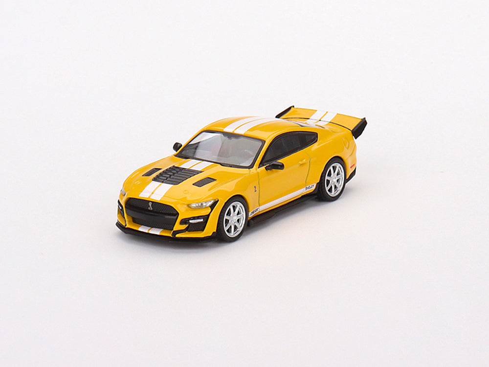MiniGT 1/64 Shelby GT500 Dragon Snake Concept Yellow - Diecast Toyz Australia