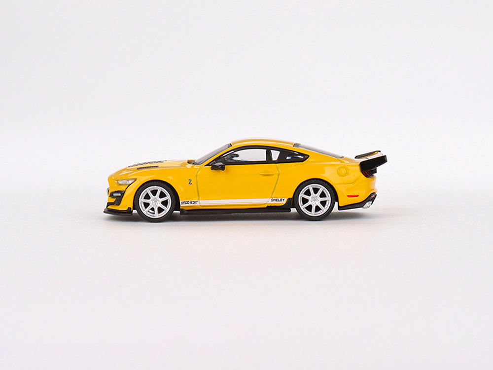 MiniGT 1/64 Shelby GT500 Dragon Snake Concept Yellow - Diecast Toyz Australia